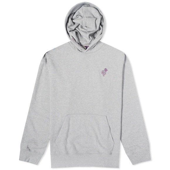 New Balance X Rich Paul Forever Yours Hoodie - Grey Heather / Purple Rose - Picture 3 of 12